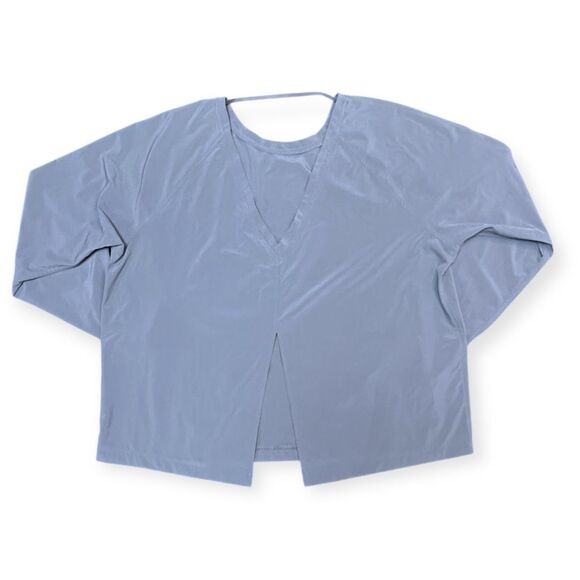 VICTORIA’S SECRET VICTORIA SPORT VSX Women’s Purple Blue Long Sleeve Split Back - Picture 2 of 5